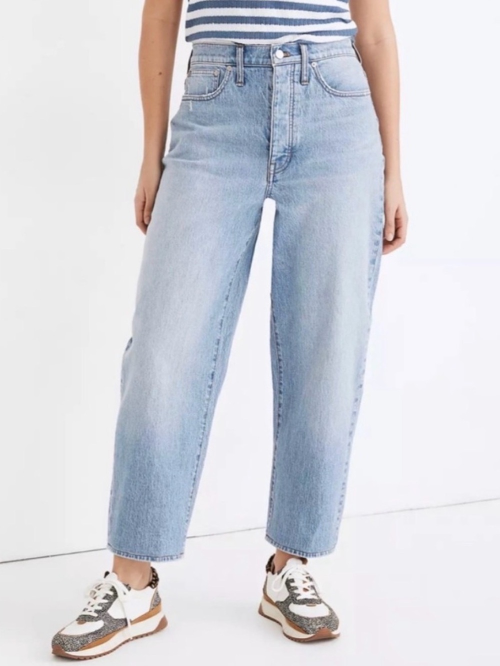 Madewell Light Blue Balloon Jean New Classic